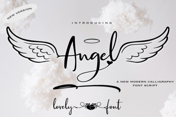 Angel Script: A Modern Calligraphy Typeface for Creative Projects