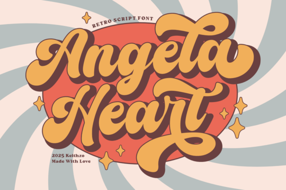 Angela Heart: Capturing Groovy Retro Vibes