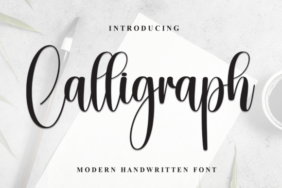 Calligraph: The Handwritten Font That Feels Like a Dance