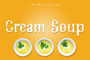 Cream Soup: A Cool Script Font for Modern Creators