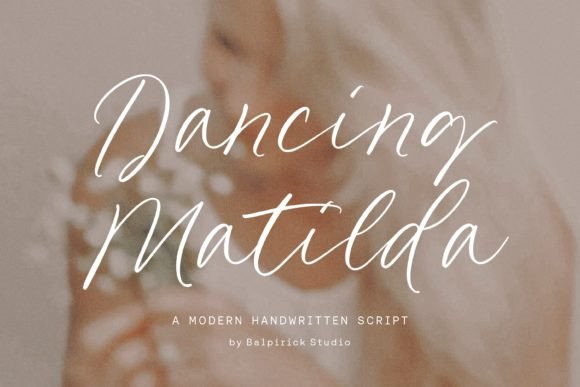 Dancing Matilda: The Handwritten Font for Authentic Designs