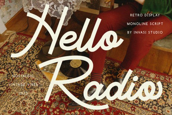 Hello Radio: The Font That Brings Vintage Charm to Modern Design