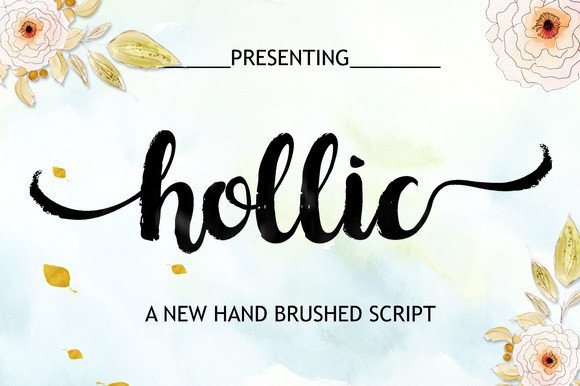 Hollic Brush: The Premium Script Font for Elevated Design
