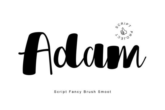 Introducing Adam: A Calligraphy Font for Modern Branding