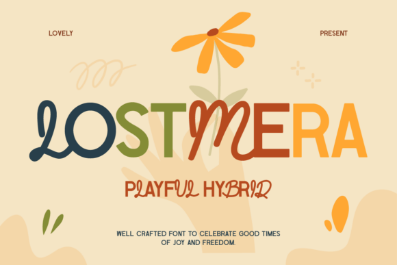 Lostmera: Where Clean Sans Serif Meets Playful Script