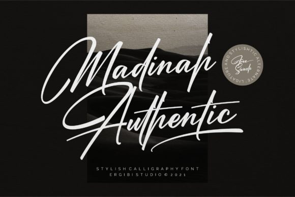 Madinah Authentic: Where Script Elegance Meets Brand Identity
