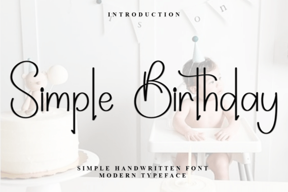 Simple Birthday: Crafting Elegant Design with a Personal Touch