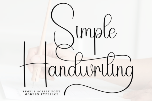 Simple Handwriting: A Versatile Script for Modern Design