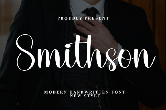 Smithson: The Modern Handwritten Font for Personal Branding