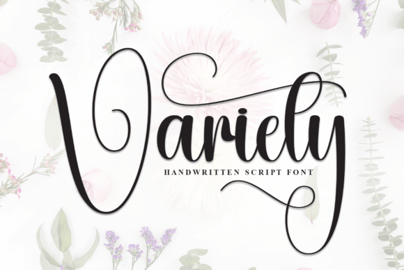 Variety: The Elegant Script Font for Modern Designers