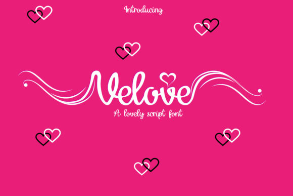 Velove: The Elegant Script Font for Romantic Designs