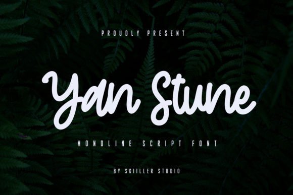 Yan Stune: The Urban Script for Bold Branding
